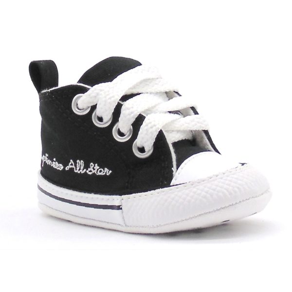 TÊNIS CONVERSE CHUCK TAYLOR MY FIRST ALL STAR - PRETO CK04400001 L114