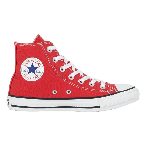 TÊNIS CONVERSE ALL STAR CHUCK TAYLOR CORE HI - VERMELHO CT00040004 L357