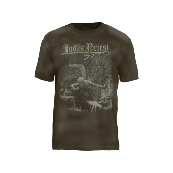 CAMISETA JUDAS PRIEST SAD WINGS OF DESTINY - STAMP MCE146