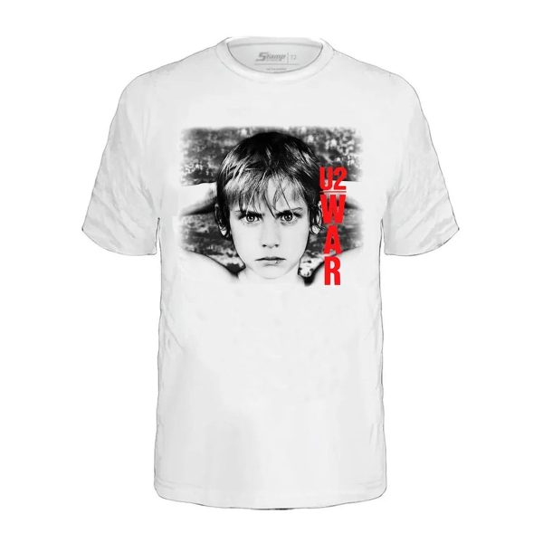 CAMISETA STAMP INFANTIL U2 WAR KID401