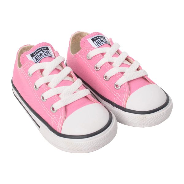 TÊNIS CONVERSE ALL STAR CHUCK TAYLOR INFANTIL OX - ROSA CK00010006 L613 - Image 2