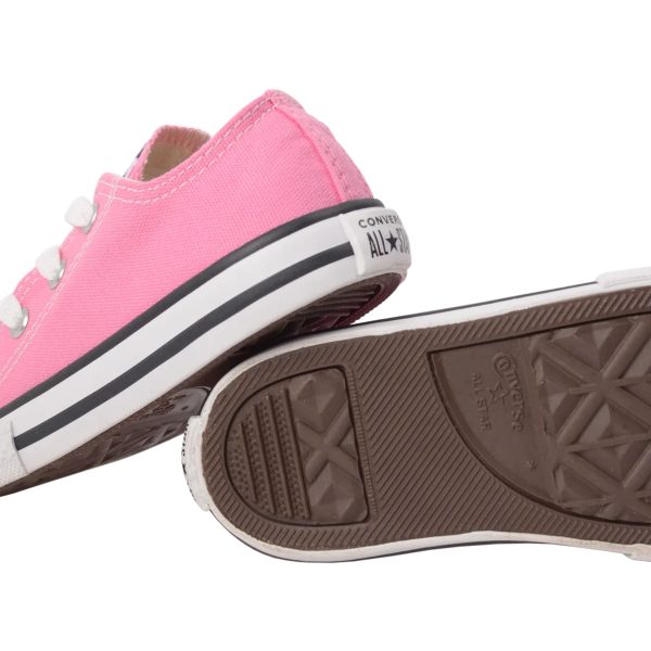 TÊNIS CONVERSE ALL STAR CHUCK TAYLOR INFANTIL OX - ROSA CK00010006 L613 - Image 3