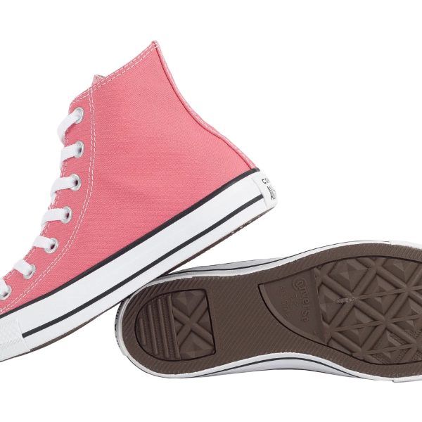 TÊNIS CONVERSE ALL STAR CHUCK TAYLOR SEASONAL HI - ROSA MELANCIA CT04190079 L611 - Image 4