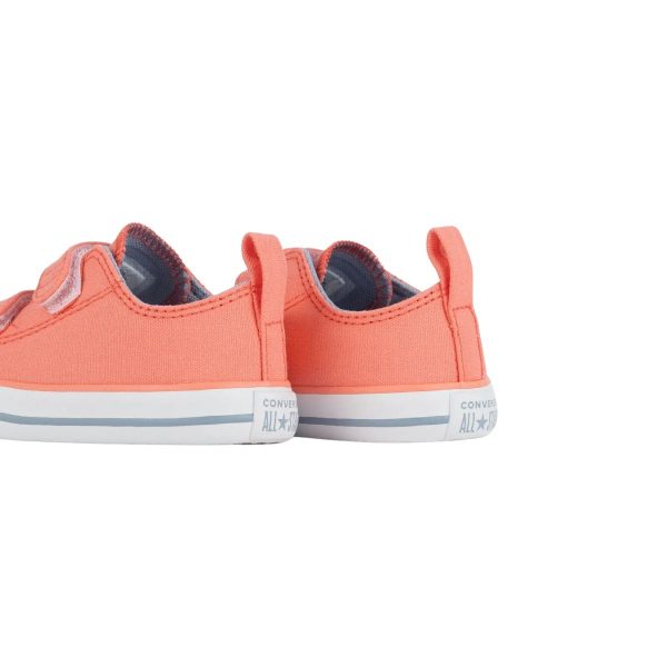 TÊNIS CONVERSE ALL STAR CHUCK TAYLOR INFANTIL 2V OX - LARANJA CK11030004 L614 - Image 3