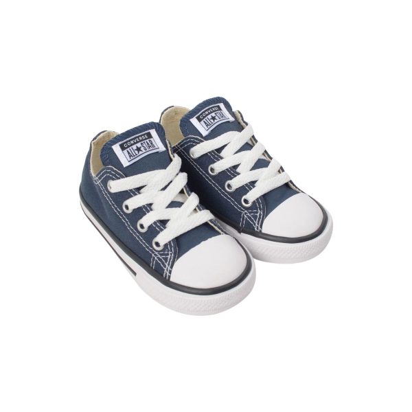 TÊNIS CONVERSE ALL STAR CHUCK TAYLOR INFANTIL OX - MARINHO CK00010003 L627 - Image 2