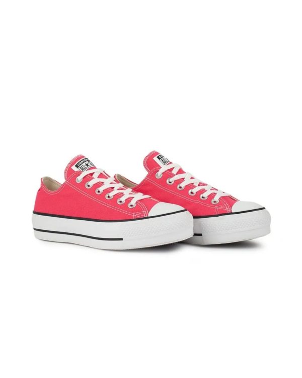 Tênis Converse All Star Chuck Taylor Lift Ox Seasonal - Rosa