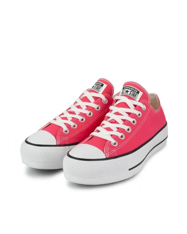 Tênis Converse All Star Chuck Taylor Lift Ox Seasonal - Rosa