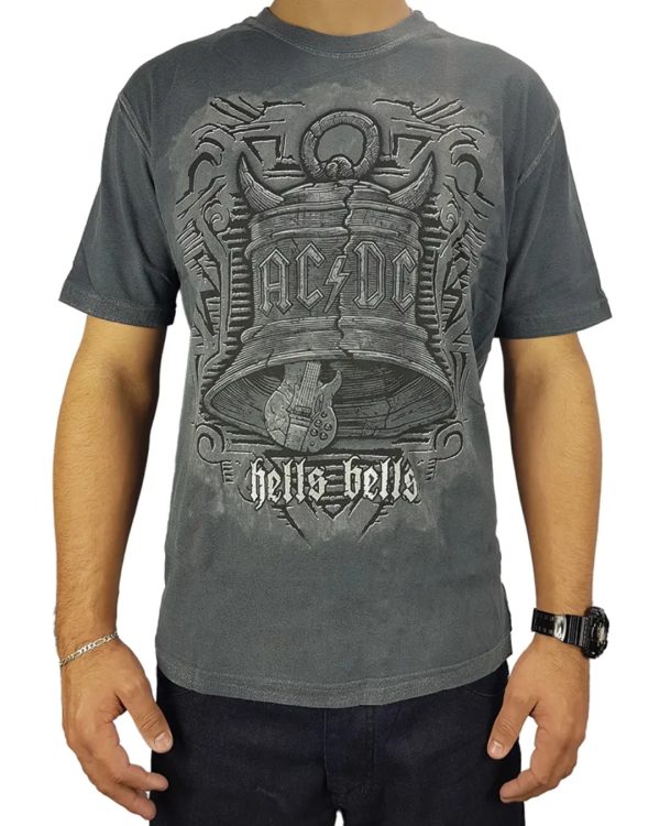 Camiseta ACDC Hells Bells Especial