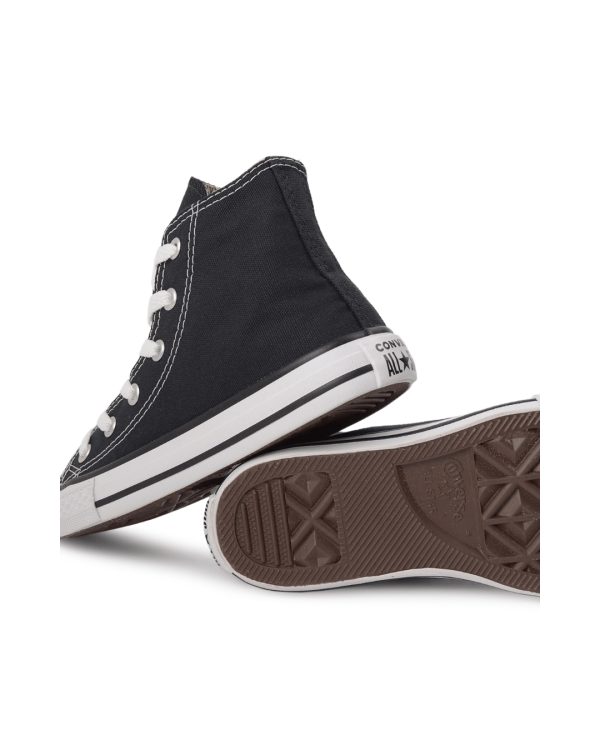 Tênis Converse All Star Chuck Taylor Juvenil Hi - Preto