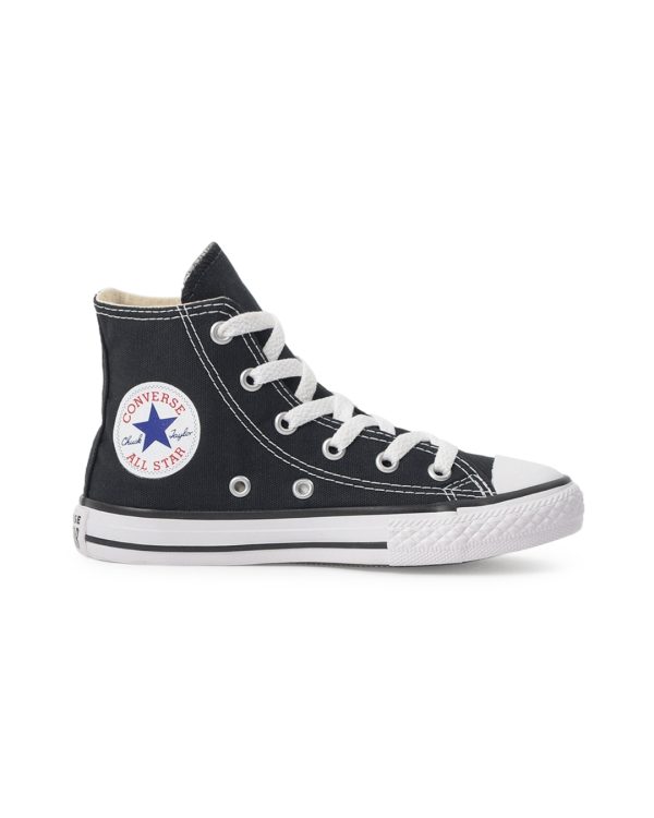 Tênis Converse All Star Chuck Taylor Juvenil Hi - Preto