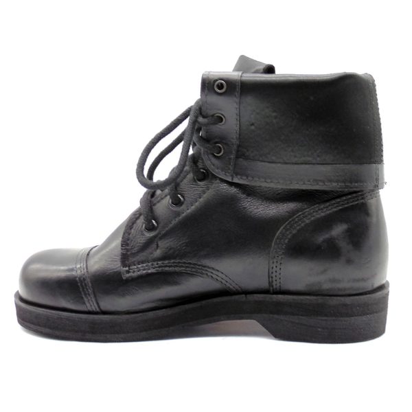 Coturno Vilela Boots Cano Virado - Preto