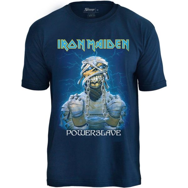 CAMISETA STAMP IRON MAIDEN POWERSLAVE TS1321