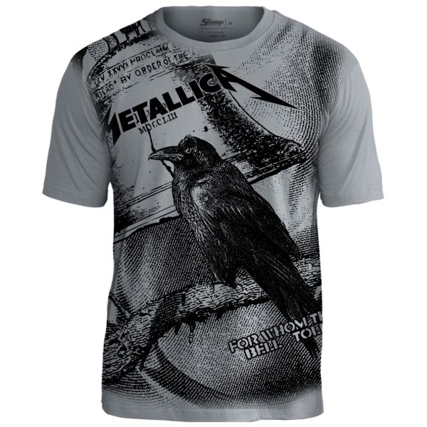 CAMISETA STAMP PREMIUM METALLICA BELL TOLLS PRE138