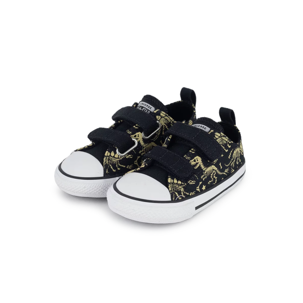 TÊNIS ALL STAR CHUCK TAYLOR INFANTIL 2V DINO OX - PRETO CK10750001 L558 - Image 2