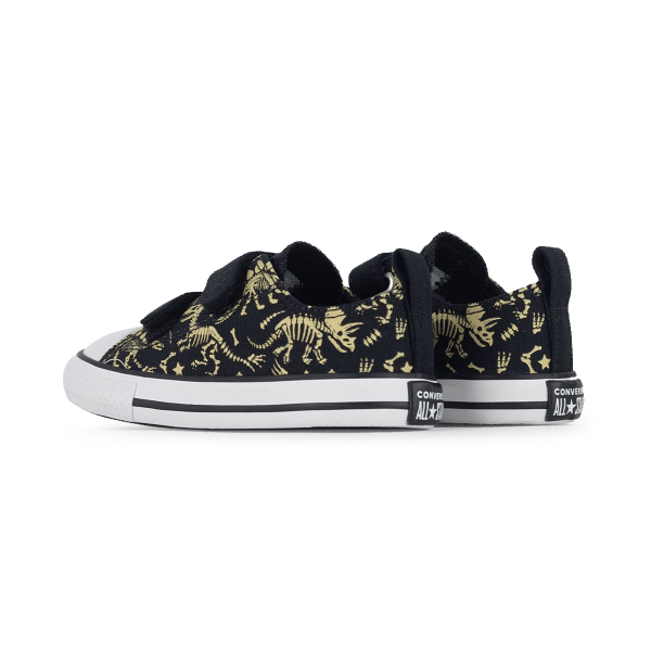 TÊNIS ALL STAR CHUCK TAYLOR INFANTIL 2V DINO OX - PRETO CK10750001 L558 - Image 3