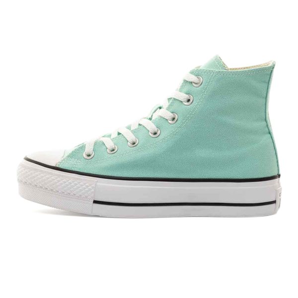 TÊNIS CONVERSE ALL STAR CHUCK TAYLOR PLATAFORMA HI - VERDE CT12000041 L398 - Image 2