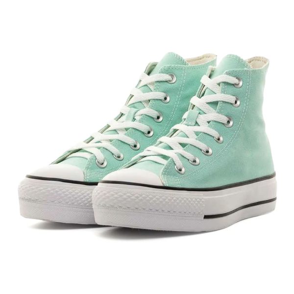 TÊNIS CONVERSE ALL STAR CHUCK TAYLOR PLATAFORMA HI - VERDE CT12000041 L398 - Image 3