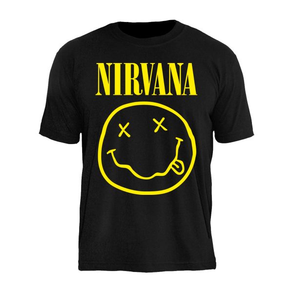 CAMISETA STAMP NIRVANA SMILE TS1636