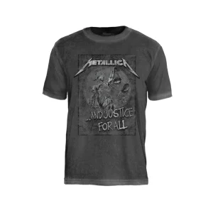 Camiseta Metallica Justice For All - Stamp Rockwear