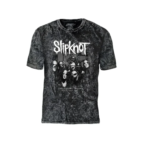 Camiseta Slipknot The Subliminal Verses Tour - Stamp