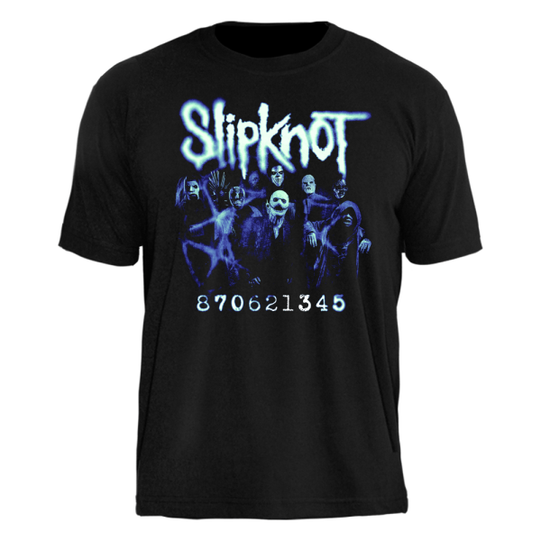 CAMISETA STAMP SLIPKNOT BAND PHOTO TS1743