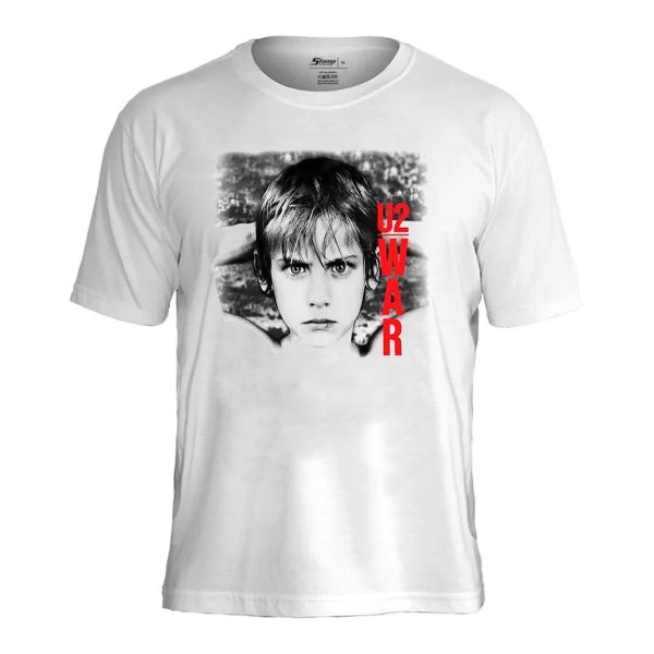 CAMISETA STAMP U2 WAR TS1306