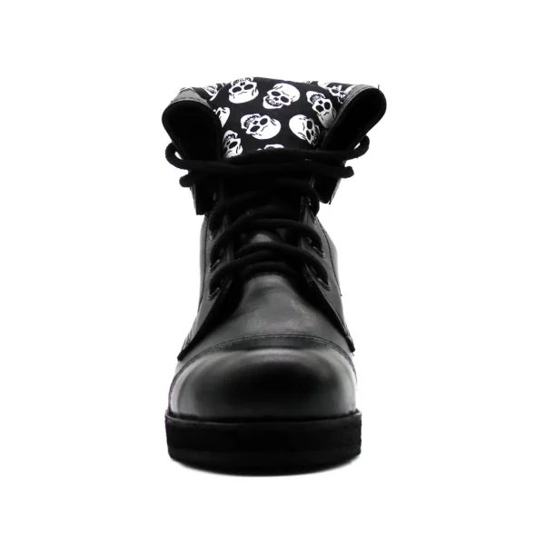 Coturno Cano Virado Vilela Boots - Preto