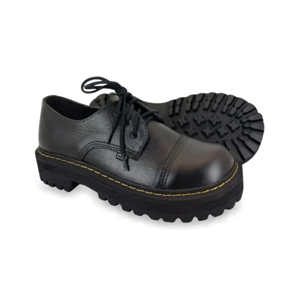 Sapato Vilela Boots Sapaturno Viradoc - Preto