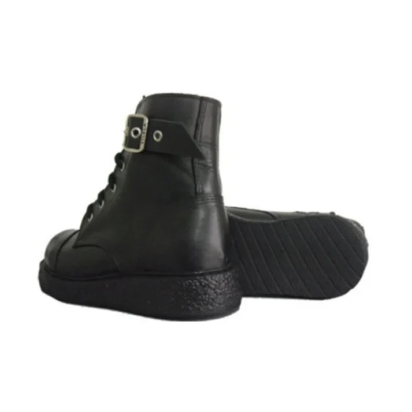 BOTA CREEPER VILELA BOOTS COM 1 FIVELA E ZÍPER - PRETO REF139 L32 - Image 3