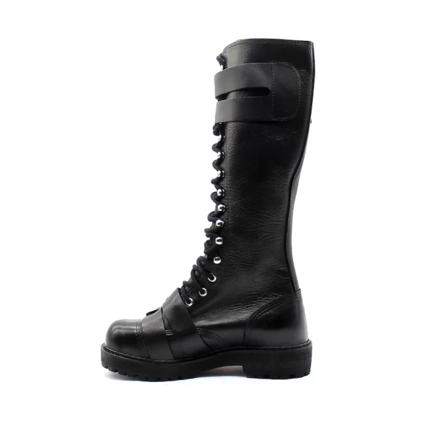 COTURNO VILELA BOOTS CANO ALTO 4 FIVELAS - PRETO REF155 L14 - Image 2