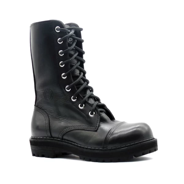 COTURNO VILELA BOOTS CANO MÉDIO ZÍPER - PRETO REF228 L6