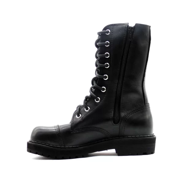 COTURNO VILELA BOOTS CANO MÉDIO ZÍPER - PRETO REF228 L6 - Image 2