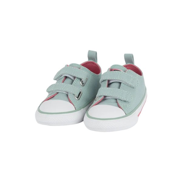 TÊNIS CONVERSE ALL STAR CHUCK TAYLOR INFANTIL 2V OX - VERDE MENTA CK11030005 L620 - Image 2