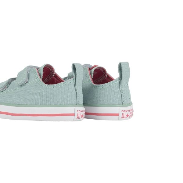 TÊNIS CONVERSE ALL STAR CHUCK TAYLOR INFANTIL 2V OX - VERDE MENTA CK11030005 L620 - Image 3